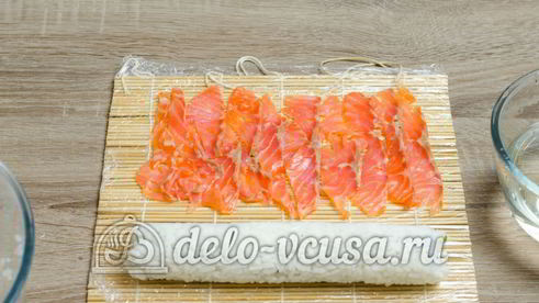 домашние роллы филадельфия