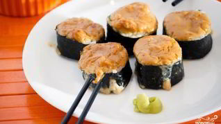 Горячие роллы дома