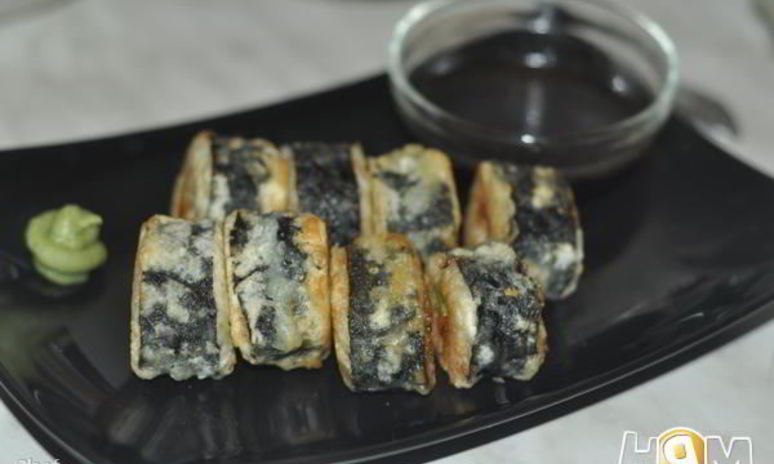 Рецепт горячих роллов с креветками