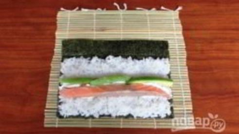 роллы домашние