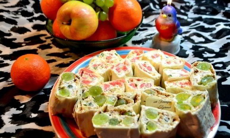 Рецепт роллов из лаваша