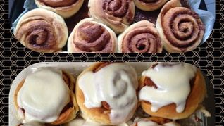 Роллы с корицей