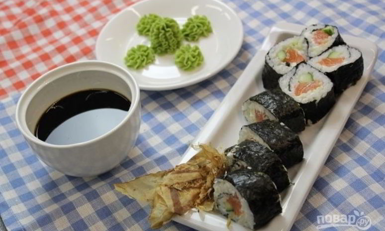 Рецепт роллов своими руками