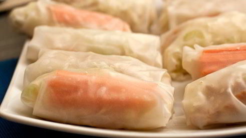 спринг роллы с индейкой