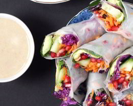 Вегетарианские спринг роллы