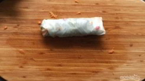 вегетарианские спринг роллы