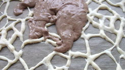 бисквитный рулет жираф