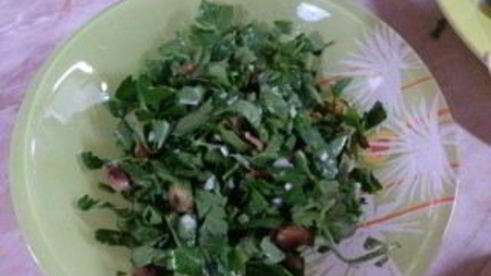 куриный рулет с фисташками