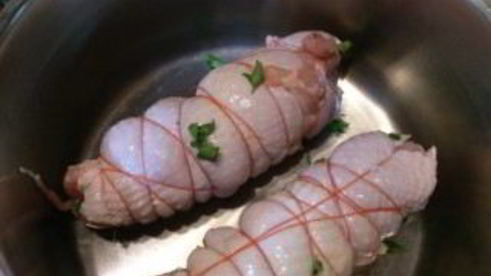 куриный рулет с фисташками