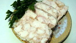 Куриный рулет в пакете