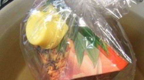 куриный рулет в пакете