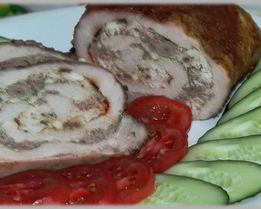 Мясной рулет выходного дня