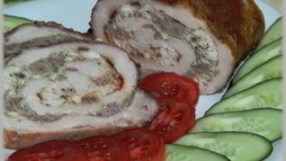 Мясной рулет выходного дня