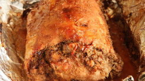 мясной рулет выходного дня