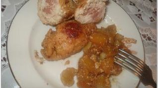 Мясные рулетики с беконом