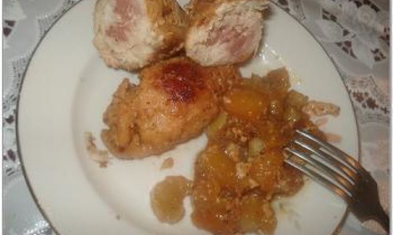 Рецепт мясных рулетиков с беконом