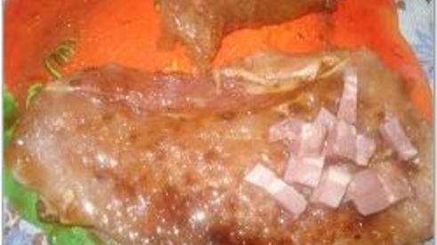 мясные рулетики с беконом