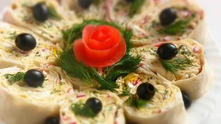 Очень вкусный рулет из лаваша