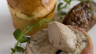 Печеночный рулет с манкой