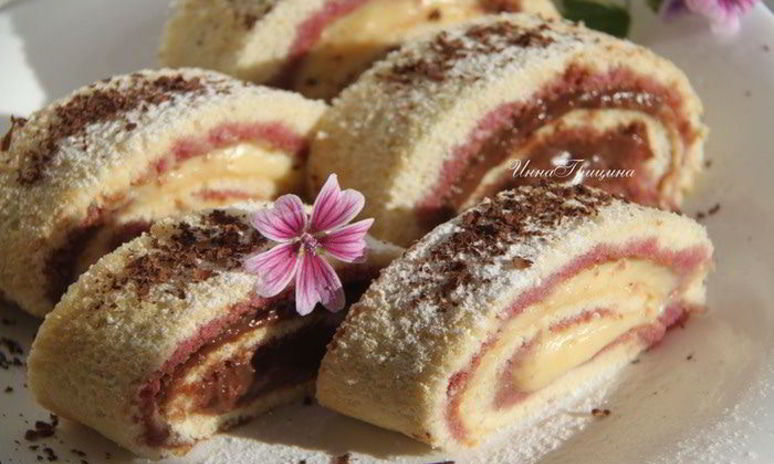 Рецепт рулета итальянская кошка