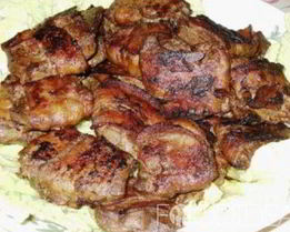 Рулет из бараньей печени