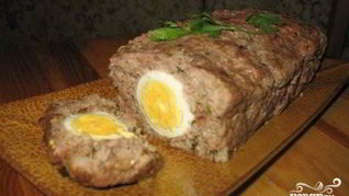 Рулет из мясного фарша