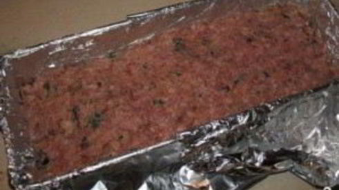 рулет из мясного фарша