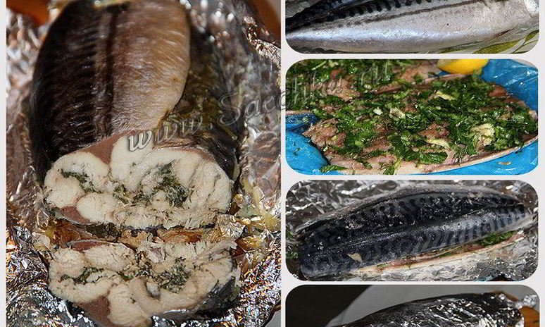 Рецепт рулета из скумбрии в духовке