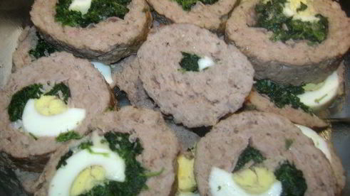 рулет мясной