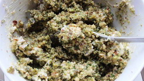 рулетики из баклажанов с орехами