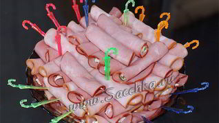 Рулетики с сыром