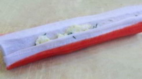 рулеты из крабовых палочек