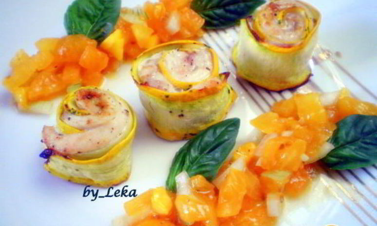 Рецепт рулетов куриных осенняя нежность