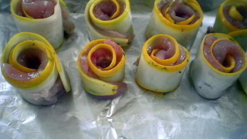 рулеты куриные осенняя нежность