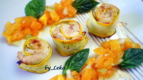 рулеты куриные осенняя нежность