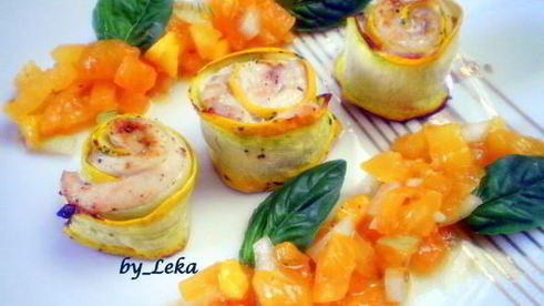 рулеты куриные осенняя нежность