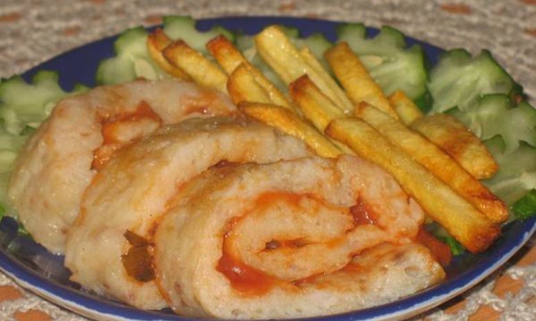 Рецепт рыбного рулета в пароварке