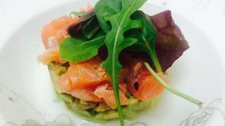 Севиче из лосося