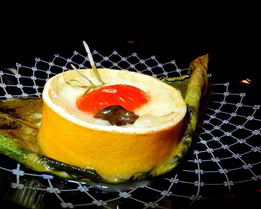 Сицилийская закуска Лимоны с моцареллой