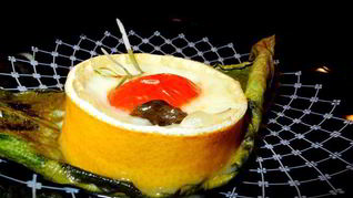 Сицилийская закуска Лимоны с моцареллой