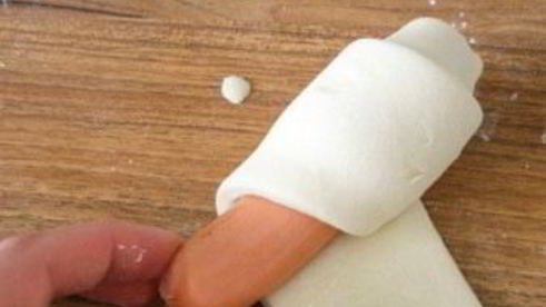 сосиски в тесте без дрожжей