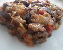 Соте из баклажанов