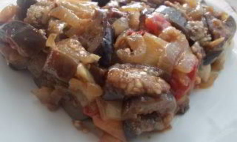 Рецепт соте из баклажанов
