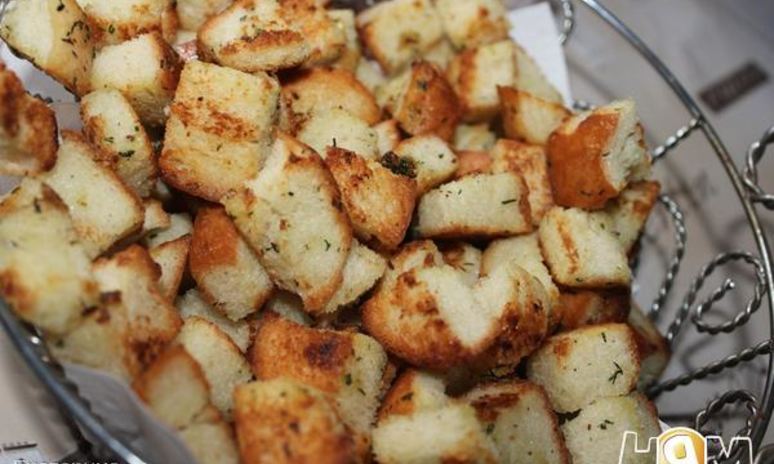 Рецепт сухариков к пиву