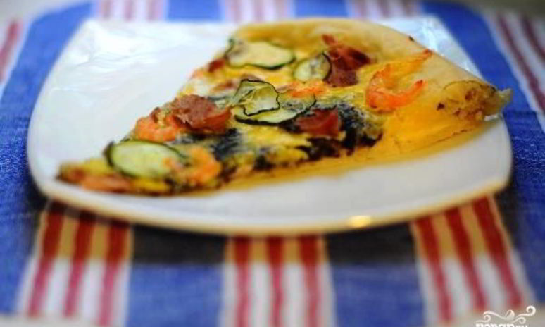 Рецепт суш-пиццы