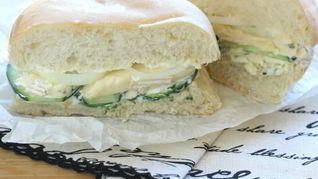 Французский сэндвич с сыром