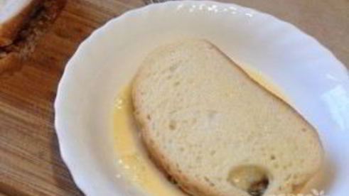 горячий сэндвич с лососем