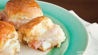 Простые сэндвичи с пикантным соусом