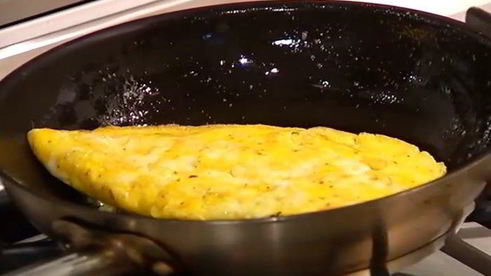 сэндвич с омлетом