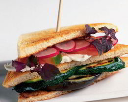 Сэндвич с овощами